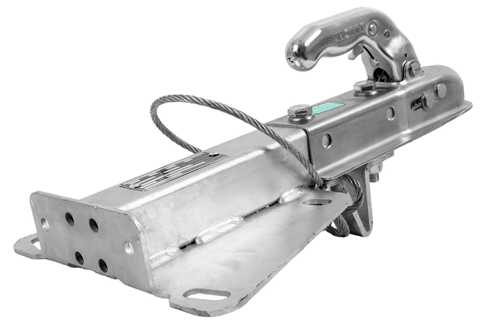 KNOTT K7.5-H+KZE7.5 ball hitch with support and cable for 750kg trailer with V-type drawbar