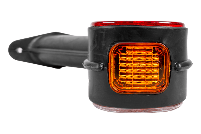 ASPÖCK SUPERPOINT II marker lamps left + right on a rubber arm with a side cable