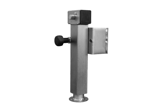 UNITRAILER D-110.000.049 extendable crank support for 1300kg flatbed trailer 410-645mm