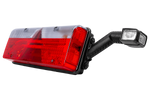 ASPÖCK EUROPOINT III LED bayonet tail lights 7PIN ASS2 with horn 7 functions left+right