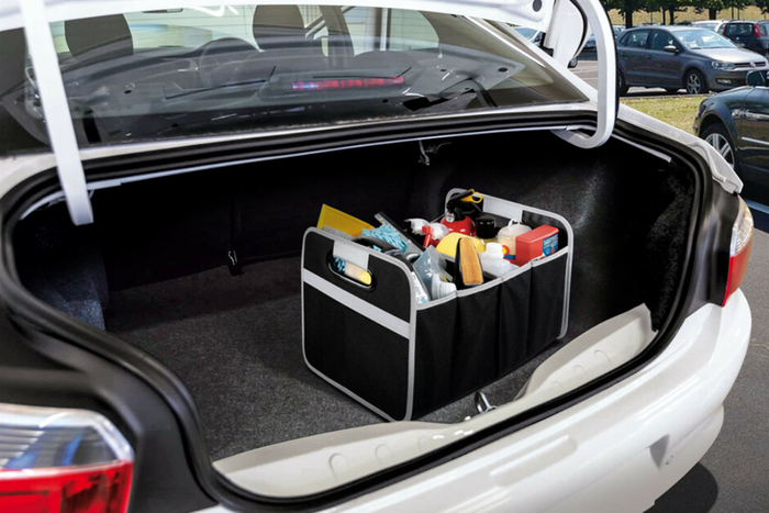 LAMPA Shop&Store L car organizer foldable trunk basket 50x33cm