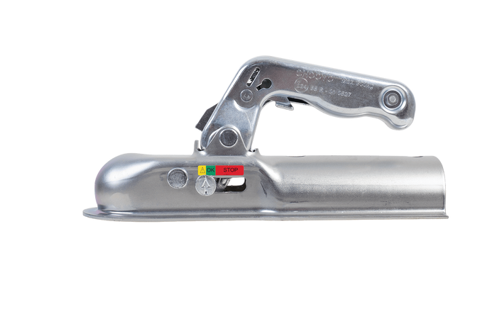 CHOOYO JD.00.53.006 ball hitch for 800kg trailer with 60mm tubular drawbar