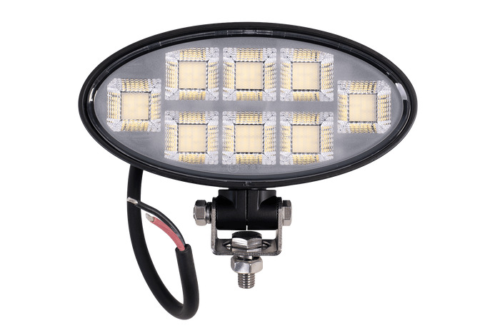 LED work lamp reflector TT TECHNOLOGY BLACK TT.13417 160xLED 8900lm oval