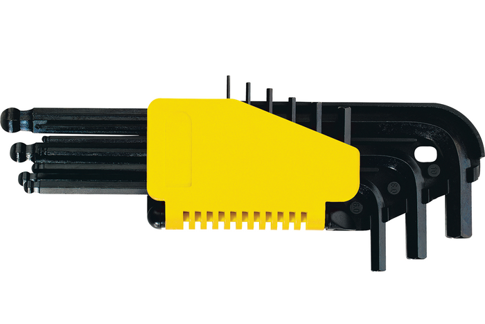 STANLEY Allen keys, ball-end hexagonal keys 1.5-10mm, 9pcs.