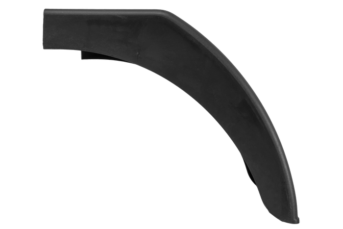 Right half fender for trailer DOMAR DR1012502 wheel arch 340/220mm