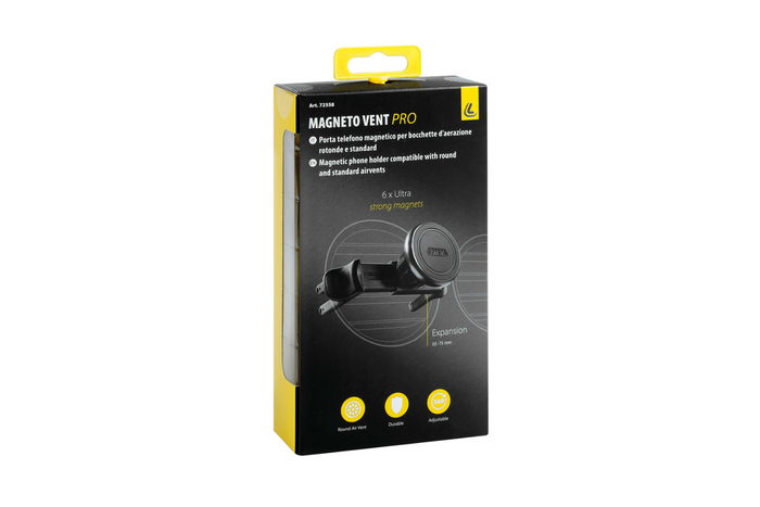 Magnetic phone holder LAMP Magneto Vent Pro for universal air vents