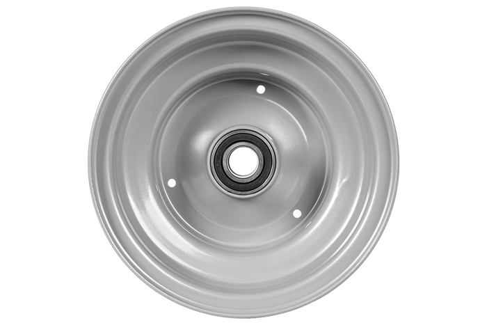UNITRAILER steel rim 5.5Ix8"H2 3x128 with bearings 6205-2RS