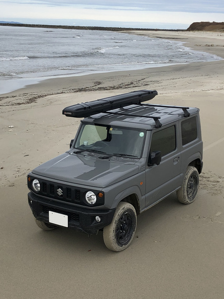 Roof box for fishing rods INNO ROD BOX 290 (IF44BK)