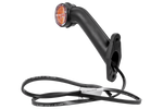 ASPÖCK SUPERPOINT II right marker lamp on a rubber arm with a side cable