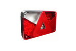 ASPÖCK MULTIPOINT V LED rear light bayonet 8PIN 7 functions left