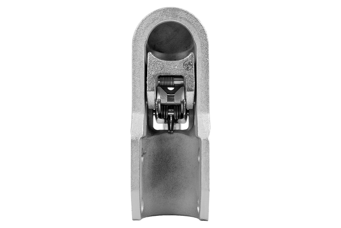 WINTERHOFF WW 350-RCH-1616 ball hitch for 3500kg trailer with 60mm pipe drawbar, cast iron