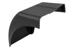 Right half fender for trailer DOMAR DR1012502 wheel arch 340/220mm