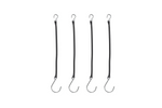 Set of four safety cables with hooks ProPlus 342130S length 285mm