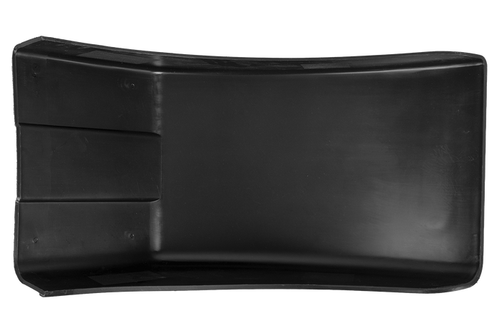Right half fender for trailer DOMAR DR1012502 wheel arch 340/220mm