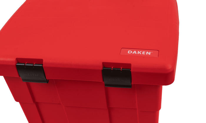 DAKEN 86014 PITBOX box for bulk materials, container for sand, road salt 655x570x520mm 108.5l