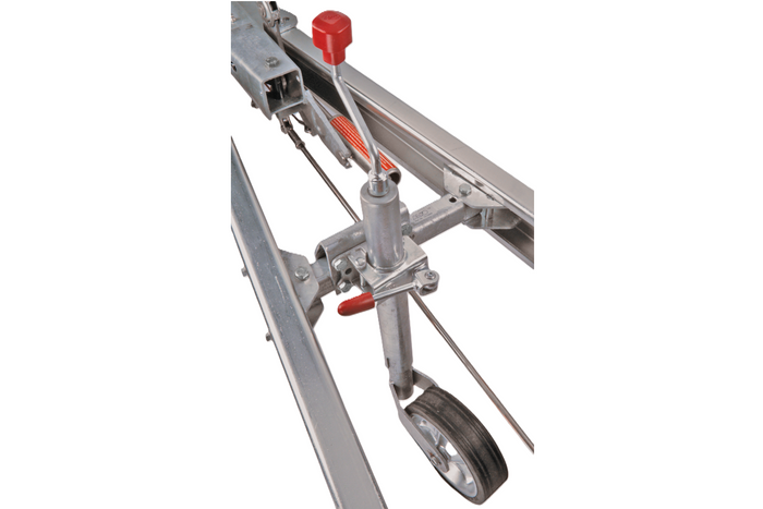 Crossbar for AL-KO support wheel for V 440/460 drawbar