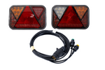 FRISTOM FT-270 LED rear lights + MANTES 4m 7PIN harness