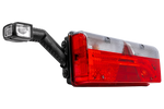ASPÖCK EUROPOINT III LED bayonet tail lights 7PIN ASS2 with horn 7 functions left+right