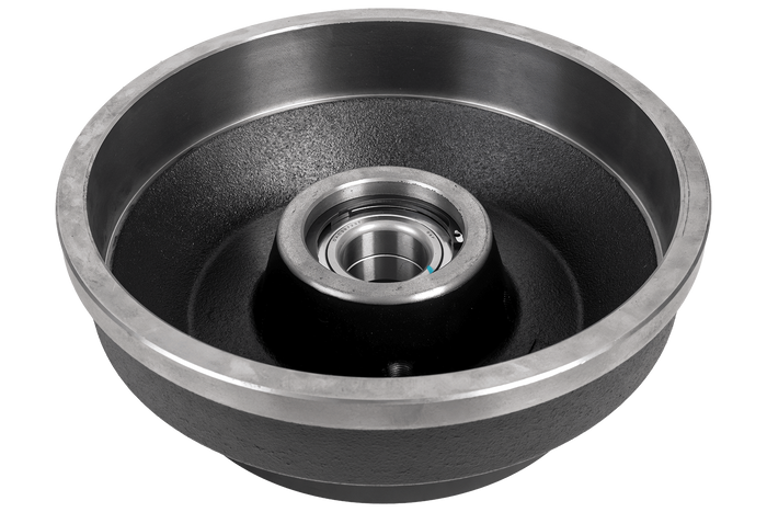 Brake drum for KNOTT with bearing for trailer axle 250x40 5x112 37mm