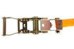 Set of four UNITRAILER 5m/25mm/1t orange transport belts with tensioner