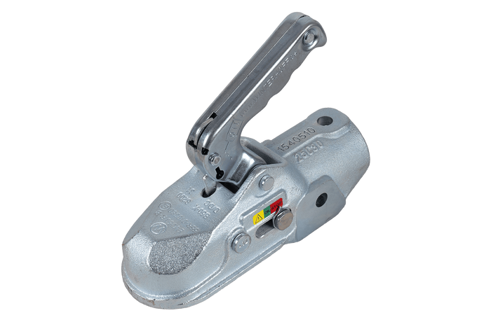 WINTERHOFF WW 350-RB-K1212 ball hitch for a 3500kg trailer with a 50mm cast iron pipe drawbar