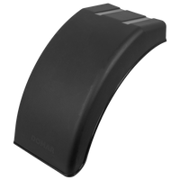 Right half mudguard for trailer DOMAR DR1014002 wheel arch 400/240mm