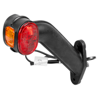 ASPÖCK SUPERPOINT II left marker lamp on a rubber arm with a side cable