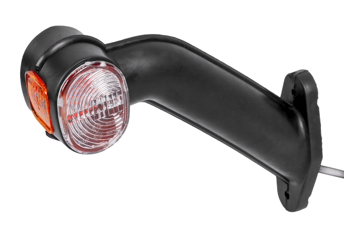 ASPÖCK SUPERPOINT II right marker lamp on a rubber arm with a side cable