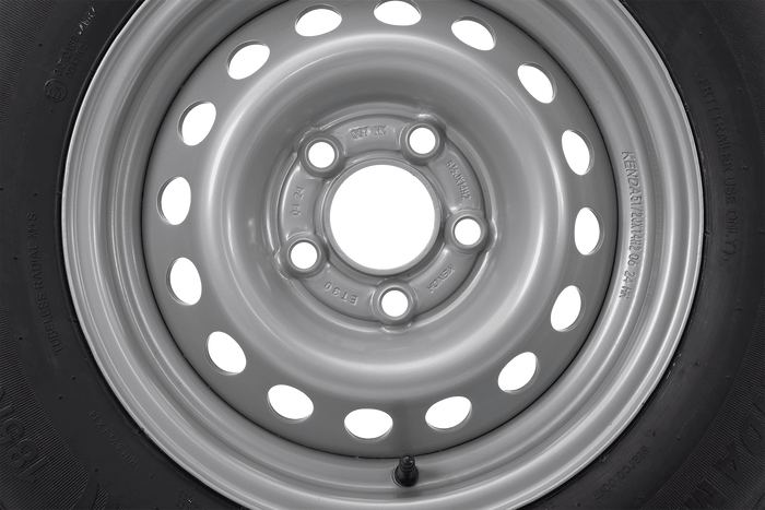 Reinforced trailer wheel TIRE KENDA 185/80 R14C 104/102N RIM KENDA 5.5Jx14"H2 5x112 ET:30