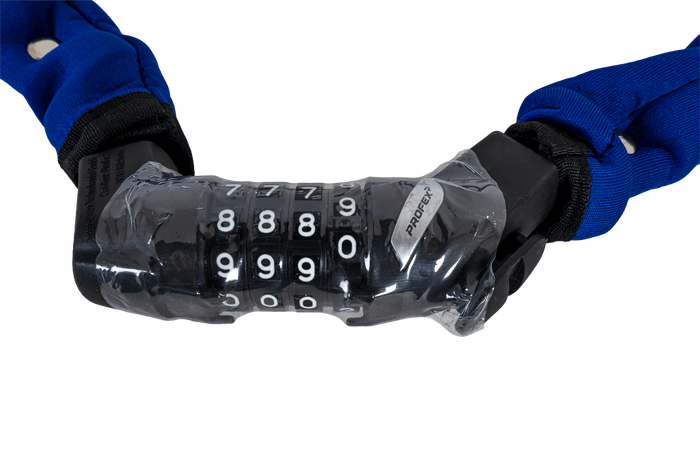 PROFEX 81662 Neo 130 cm chain bicycle lock with combination