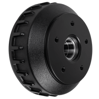 Brake drum for AL-KO with bearing for trailer axle 200x50 5x112 37mm