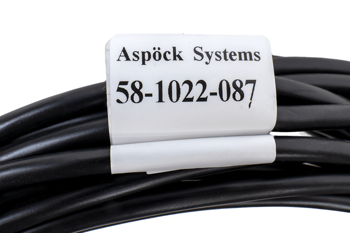 ASPÖCK 58-1022-087 electrical installation trailer harness 4.5 m 7PIN plug bayonets 2x5PIN