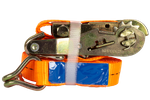 UNITRAILER 6m/25mm/1t orange transport belt with tensioner