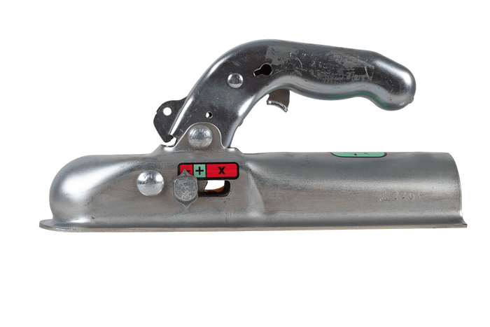 KNOTT K7.5-D ball hitch for a 750kg trailer with a 60mm tubular drawbar