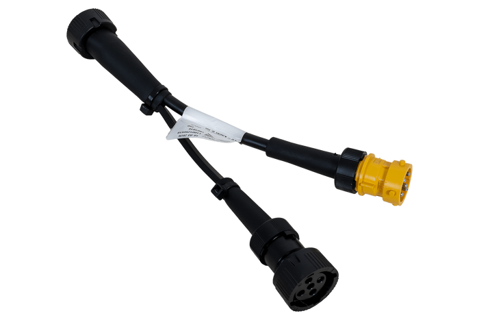 ASPOCK 5-PIN bayonet adapter with fog light and reversing light branch 0.1m