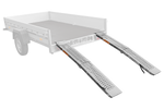 UNITRAILER ALR004 foldable ramps steel drive-on ramps for trailers 170cm 454kg set of 2