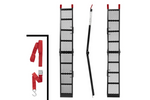 ProPlus 390094 foldable ramps steel drive-on ramps for trailers 203cm 680kg set of 2