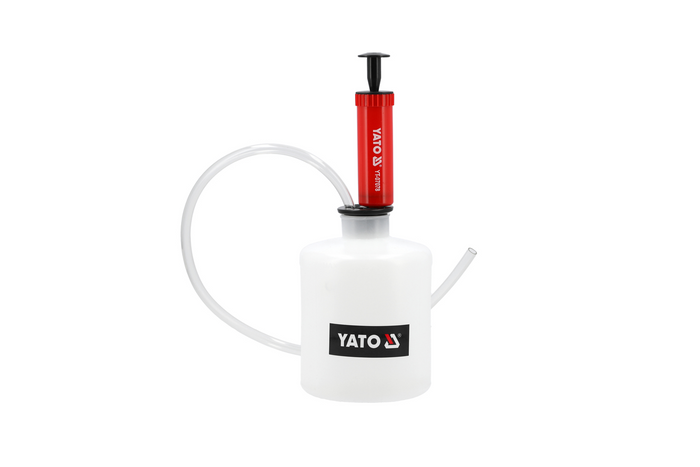 Manual oil and fuel extractor YATO YT-06985 capacity 1.6L