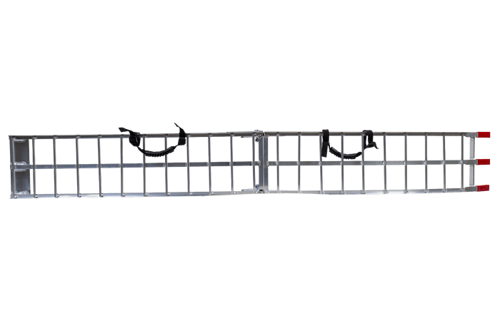 UNITRAILER ALR002 foldable ramp aluminum ramp for trailer 221cm 340kg with belt