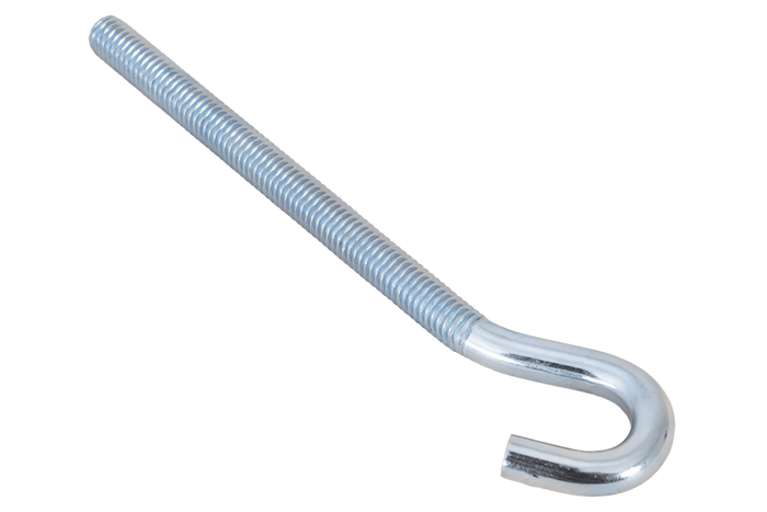 DROMET HZ M6x100 construction hook with open end (bent)