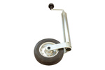 Jockey wheel with cast iron clamp WINTERHOFF ST48-200VB+KLE48-G 150kg 48mm 505-725mm